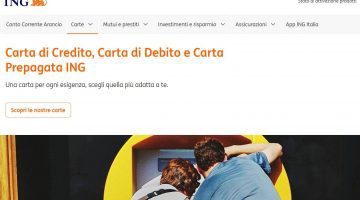 carta prepagata ING