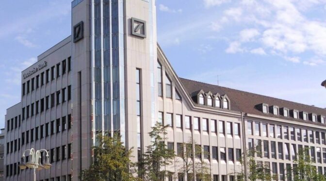 Bonifico estero Deutsche Bank